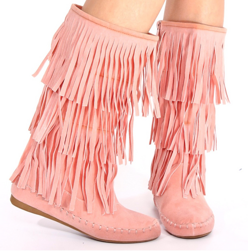 Fringe Boots