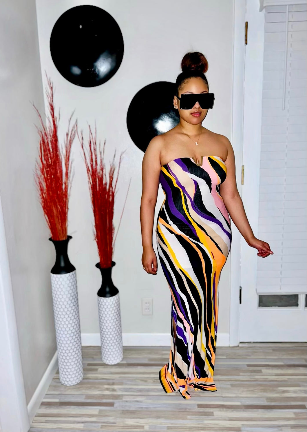Jazzy Maxi Dress
