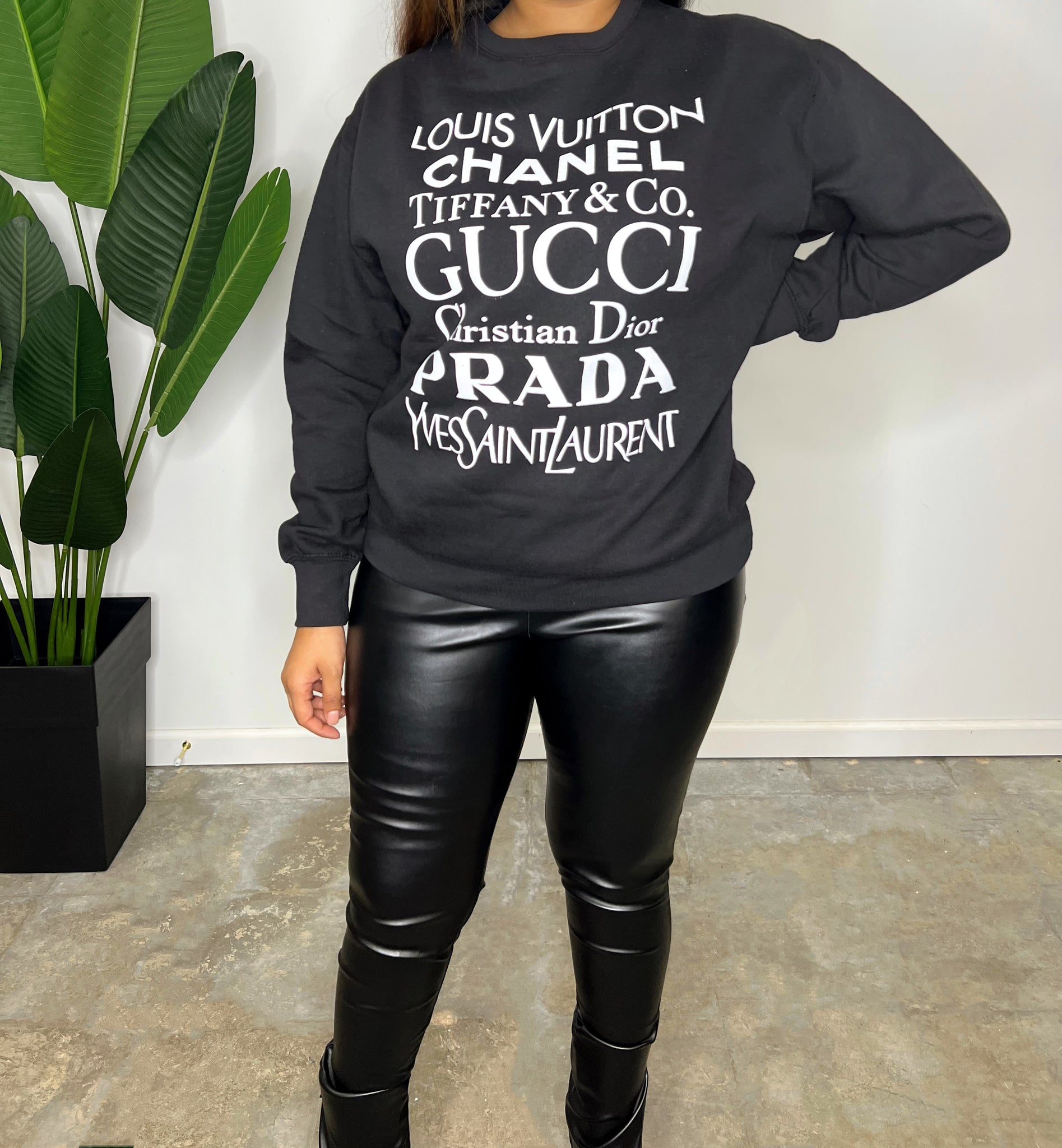 gucci, prada, chanel sweatshirt for women