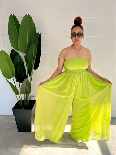 Love Jumpsuit (green)