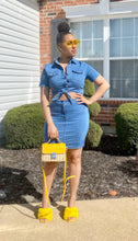 Load image into Gallery viewer, Denim Day Dress